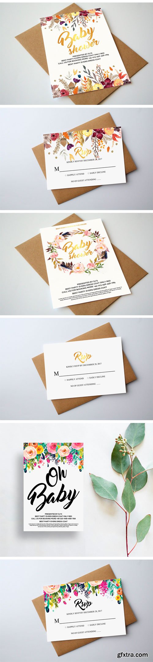 CM 1320423 - 10 Invitation Cards Bundle