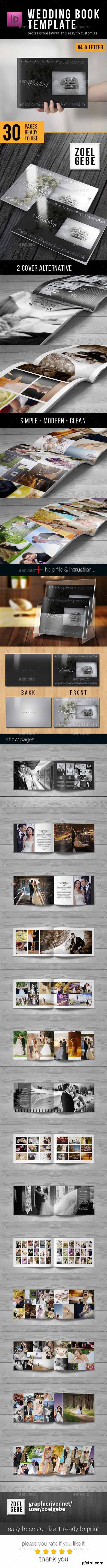 GR - 30 Page Wedding Book Template 12853361