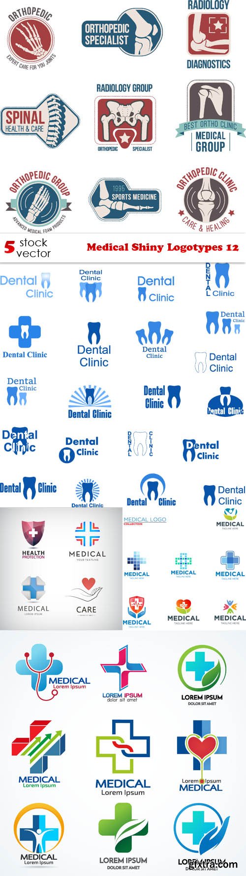 Vectors - Medical Shiny Logotypes 12