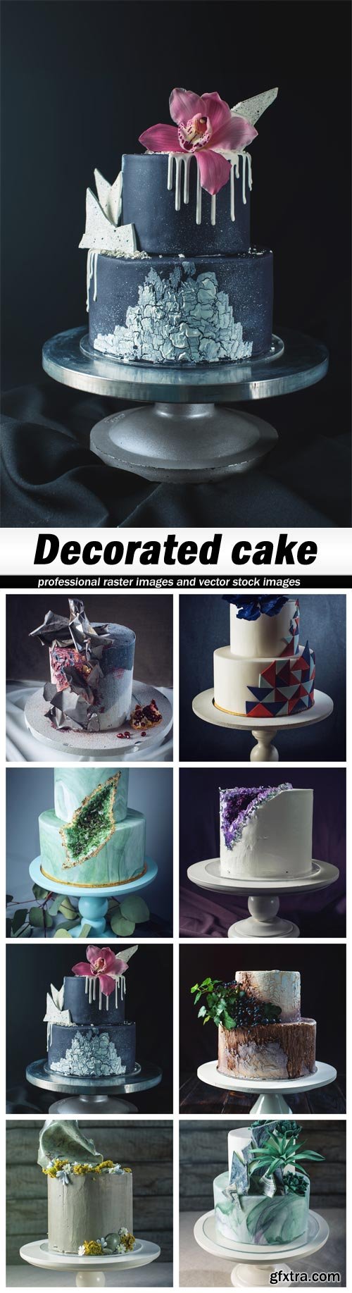 Decorated cake - 8 UHQ JPEG