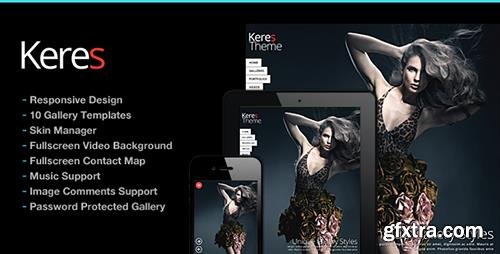 ThemeForest - Keres v2.6 - Fullscreen Photography Theme - 3960542