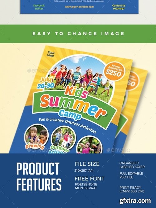 GraphicRiver - Kids Summer Camp 16637715