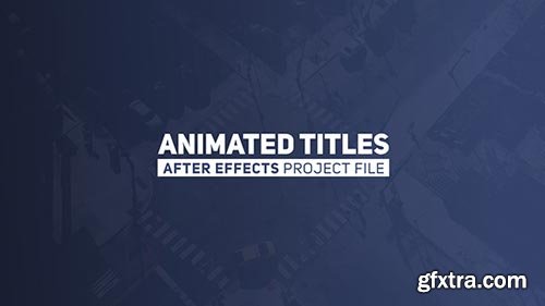 Videohive - Animated Titles 2 - 19593837