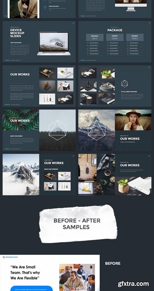 GraphicRiver - THEON - Minimal & Creative Keynote Template 17653000