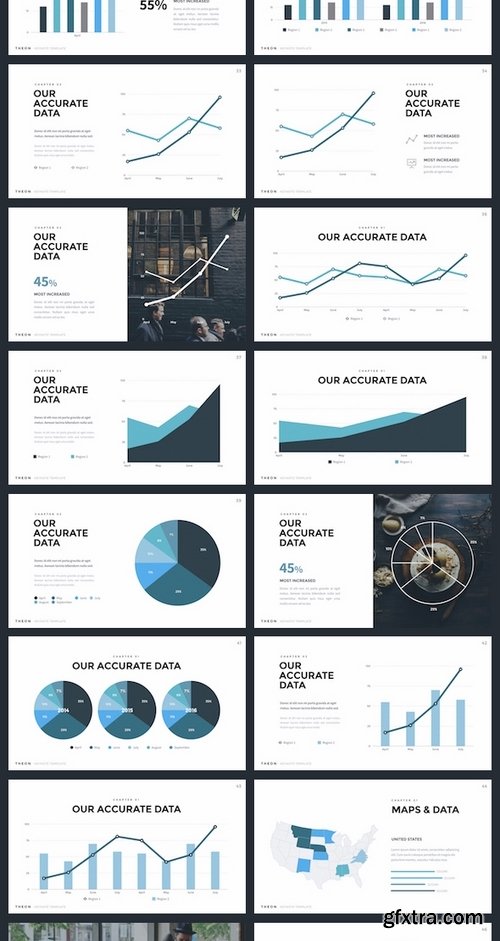 GraphicRiver - THEON - Minimal & Creative Keynote Template 17653000