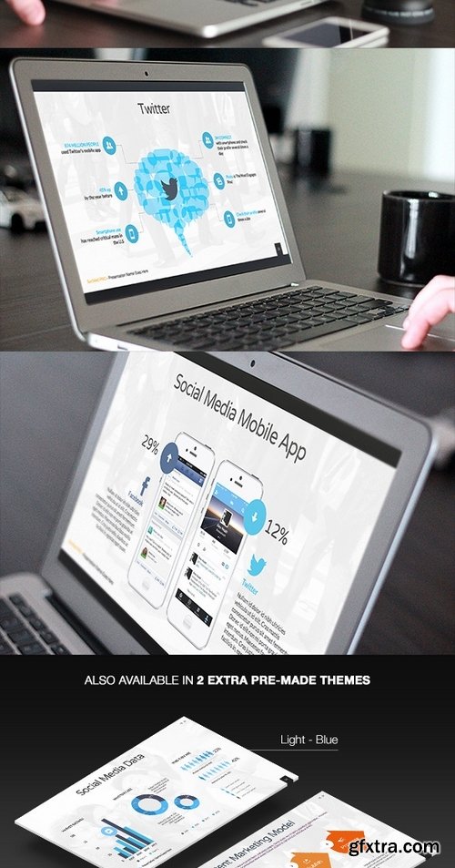GraphicRiver - Social Media PRO - Keynote Template 7822256