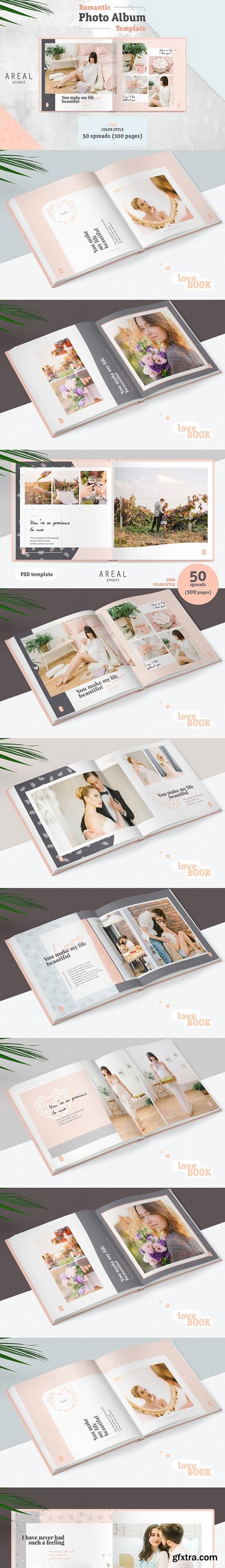 CM - Photo Album Template - Pink 1331545