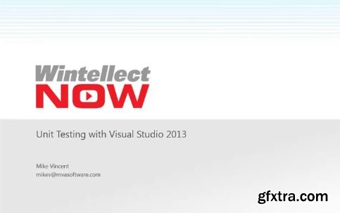 Unit Testing with Visual Studio 2013