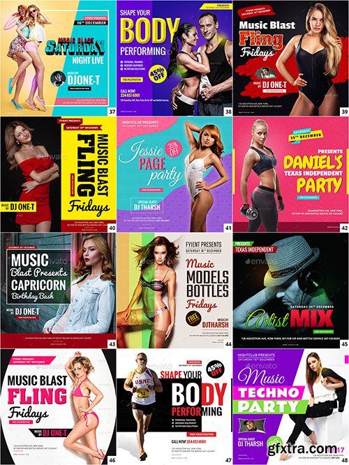 Graphicriver 150 Facebook Instagram and Pinterest Banners 19613609