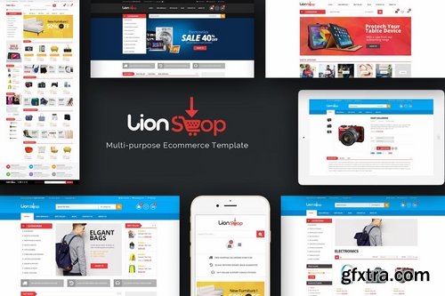 ThemeForest - Lion - Responsive Magento Theme 19673025