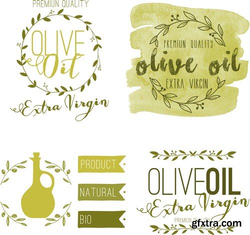 Olive oil banner - 9 EPS