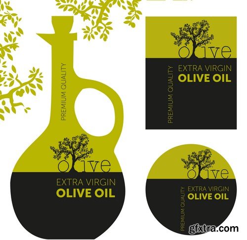 Olive oil banner - 9 EPS