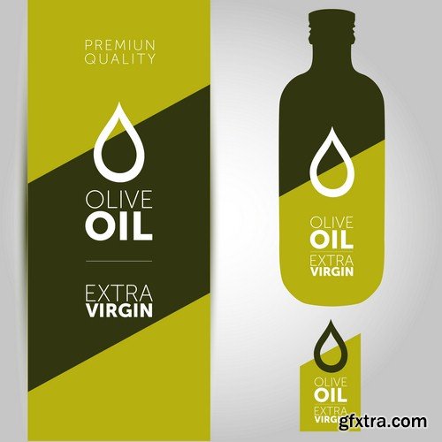 Olive oil banner - 9 EPS