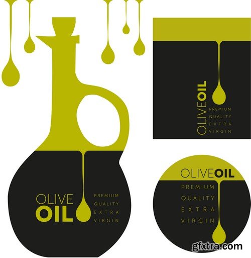 Olive oil banner - 9 EPS