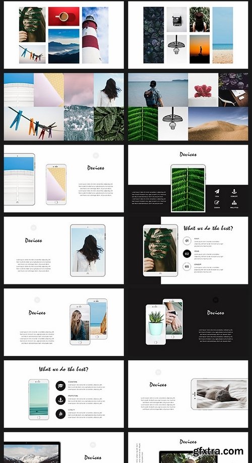 GraphicRiver - Leaves Minimal Keynote Template 19631779