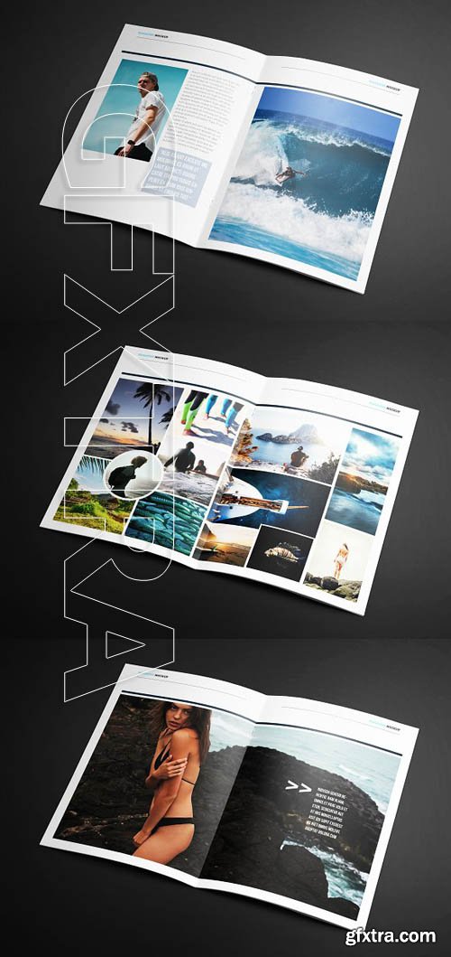 CM - WAVES Magazine Template 1320450