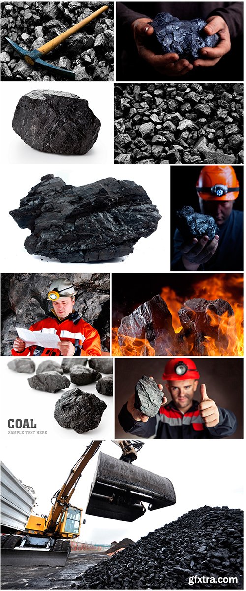 Raw material-coal - 11UHQ JPEG