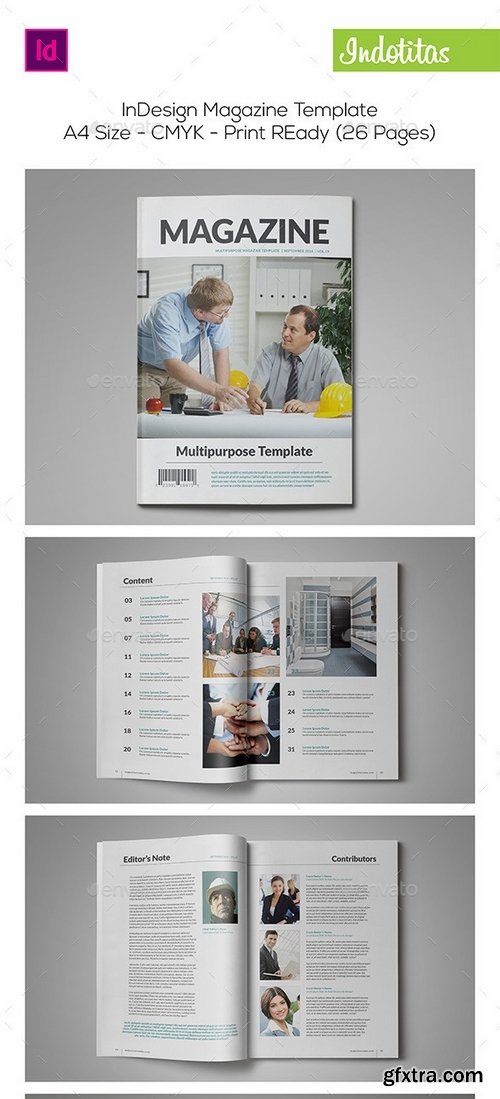 GraphicRiver - Indesign Magazine Template 8861941