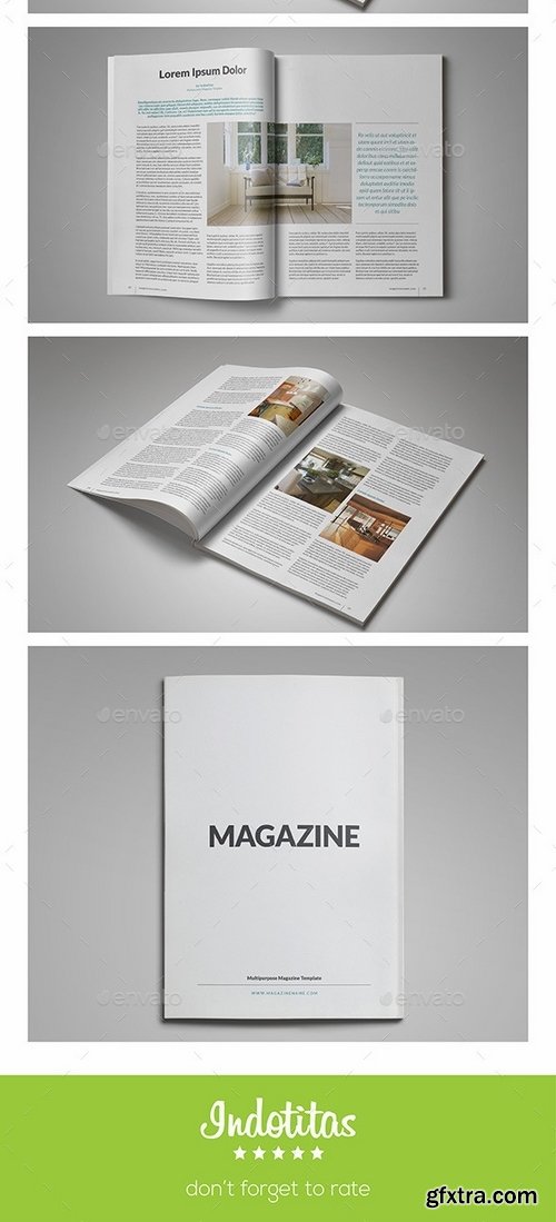 GraphicRiver - Indesign Magazine Template 8861941