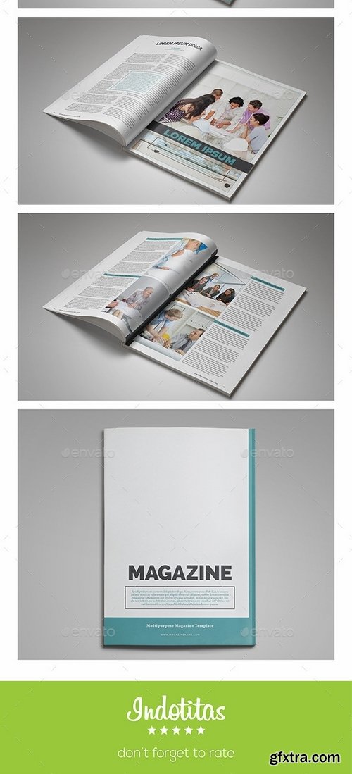 GraphicRiver - InDesign Magazine Template 8954436