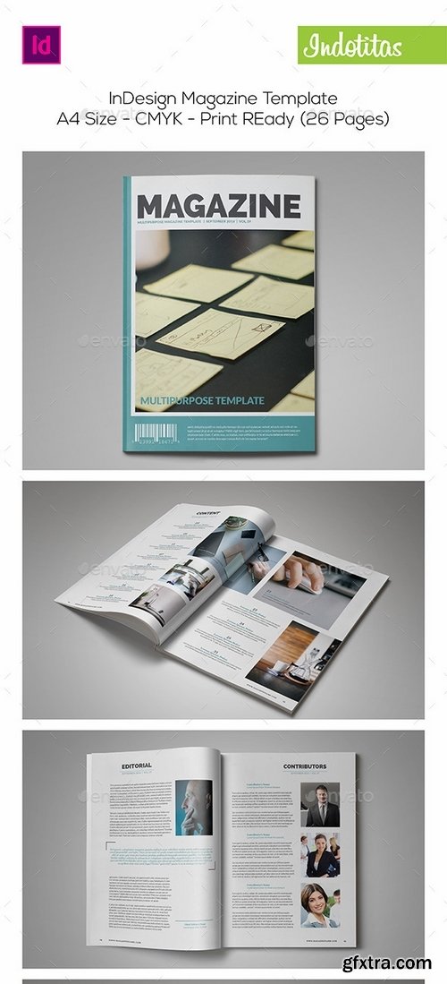 GraphicRiver - InDesign Magazine Template 8954436