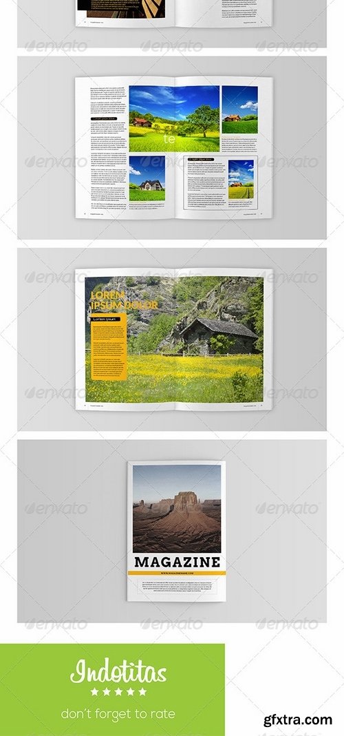 GraphicRiver - Indesign Magazine Template 8003145