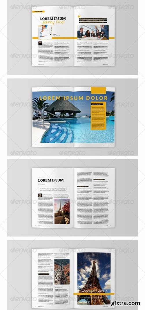 GraphicRiver - Indesign Magazine Template 8003145