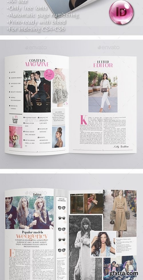 GraphicRiver - Fashion Magazine 26 Pages 13754111