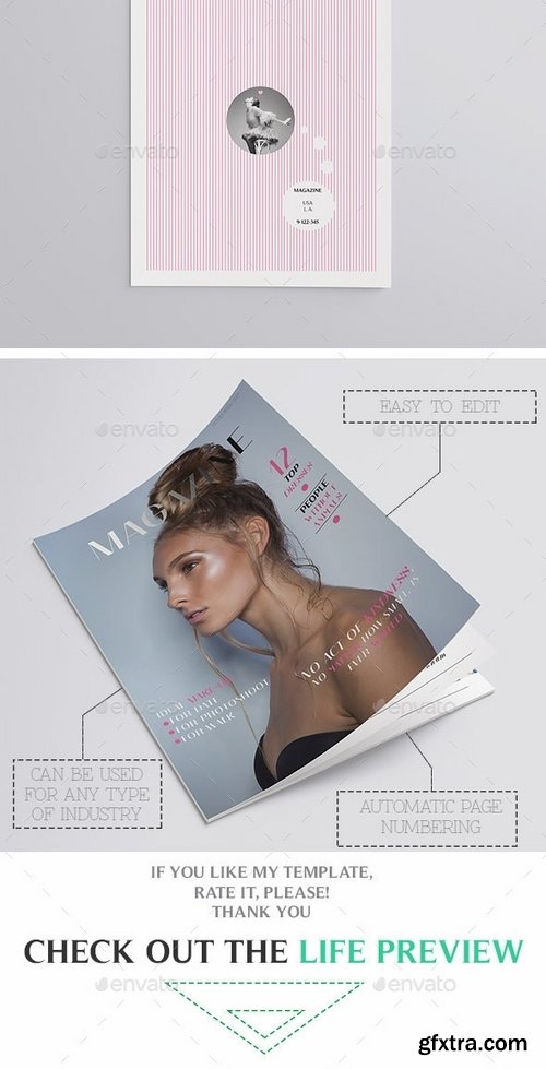 GraphicRiver - Fashion Magazine 26 Pages 13754111