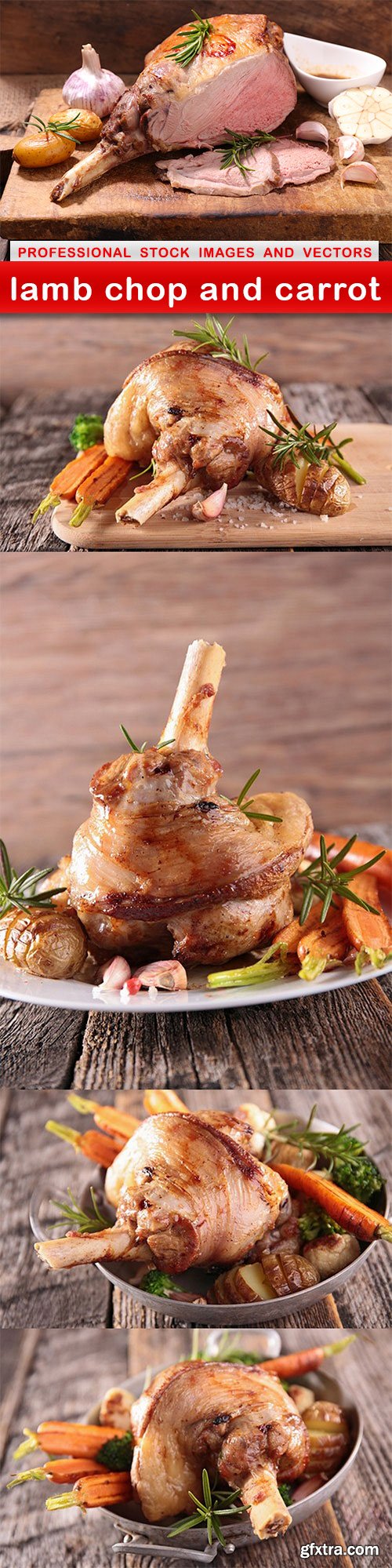 lamb chop and carrot - 5 UHQ JPEG