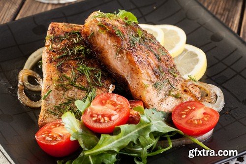 Fish steak - 8 UHQ JPEG