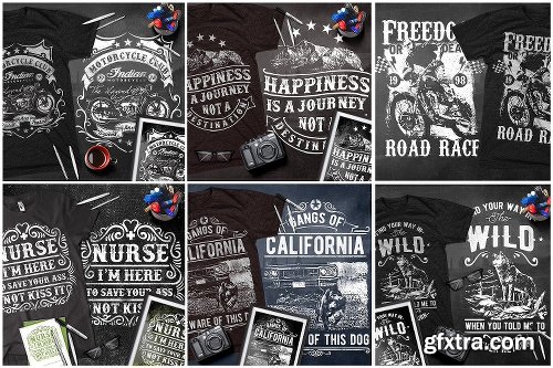 CreativeMarket T-Shirt Design Collection Pack 1 1324560