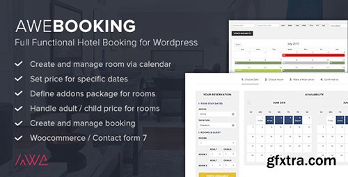 CodeCanyon - AweBooking v2.8.3 - Online Hotel Booking for WordPress - 12323878