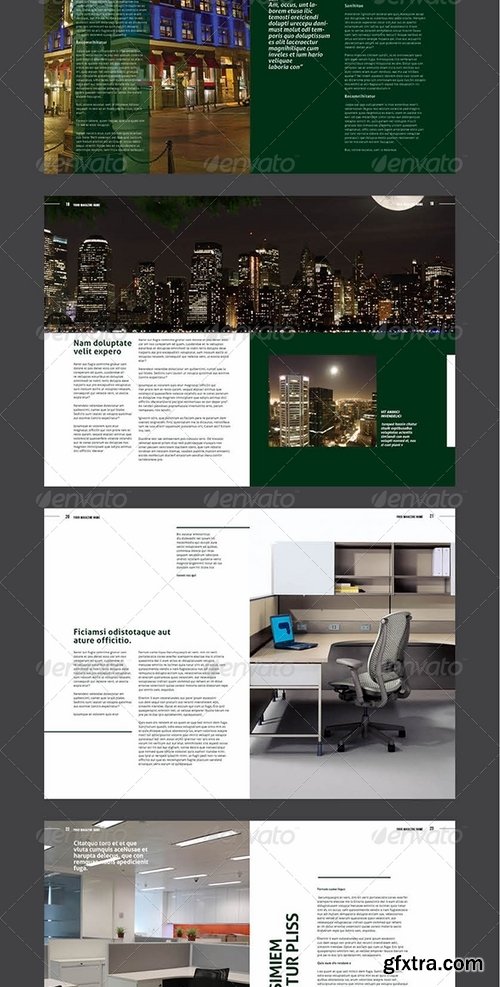 GraphicRiver - Corporate InDesign Magazine Template 7487064