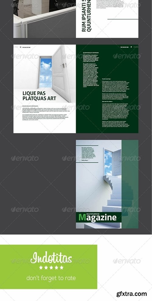 GraphicRiver - Corporate InDesign Magazine Template 7487064