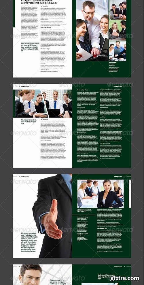 GraphicRiver - Corporate InDesign Magazine Template 7487064