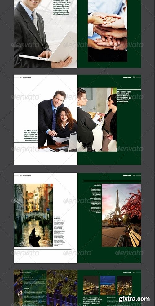 GraphicRiver - Corporate InDesign Magazine Template 7487064