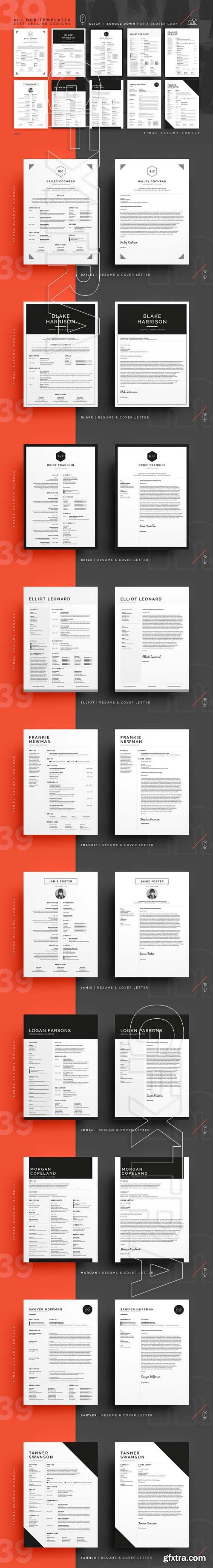 CM - Final Resume CV Bundle 1363375