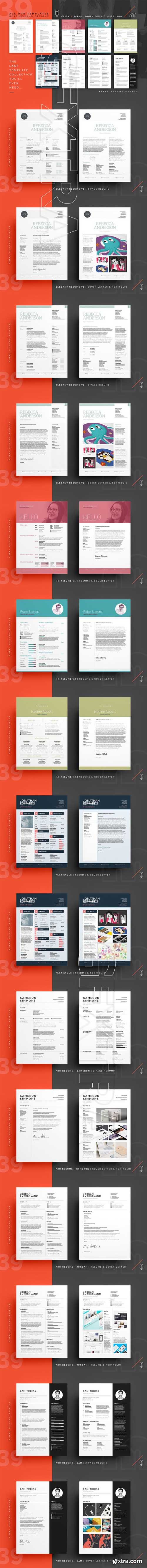 CM - Final Resume CV Bundle 1363375