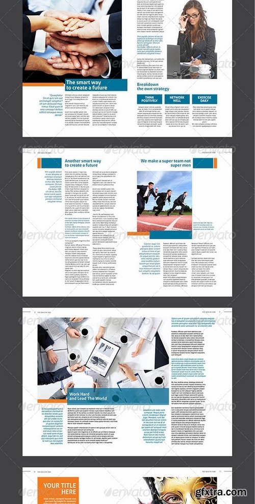 GraphicRiver - InDesign Magazine Template 7396286