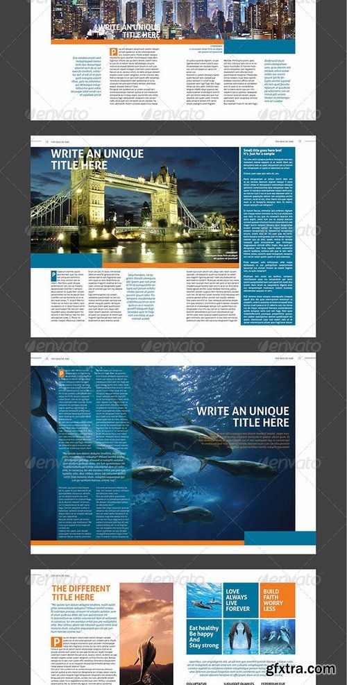 GraphicRiver - InDesign Magazine Template 7396286