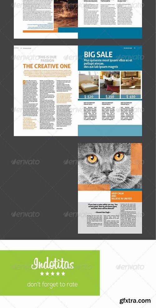 GraphicRiver - InDesign Magazine Template 7396286