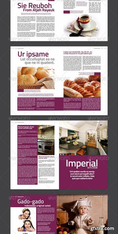 GraphicRiver - Kitchen InDesign Magazine Template 7283396