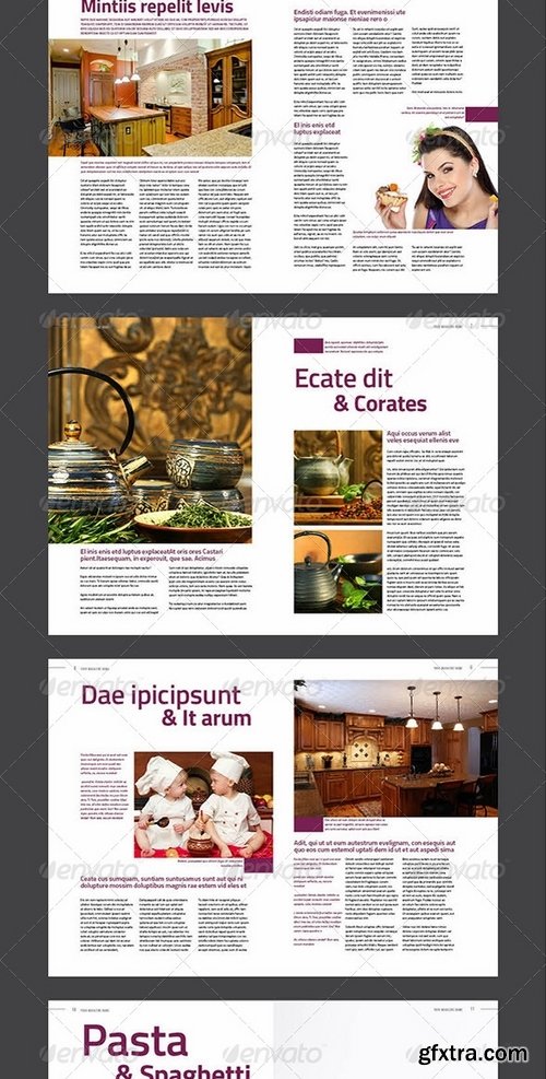 GraphicRiver - Kitchen InDesign Magazine Template 7283396