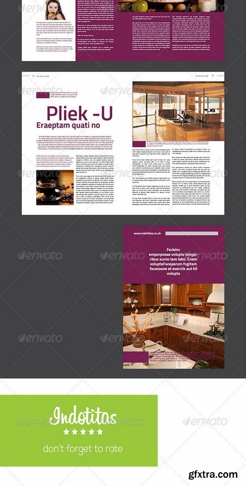 GraphicRiver - Kitchen InDesign Magazine Template 7283396