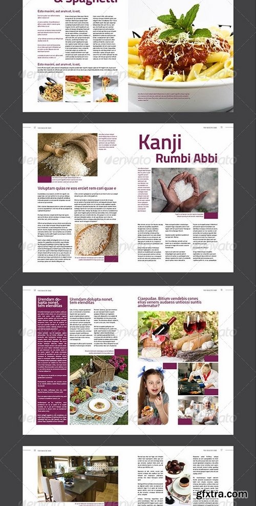 GraphicRiver - Kitchen InDesign Magazine Template 7283396