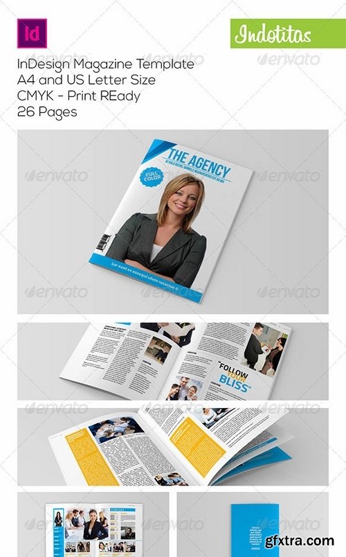 GraphicRiver - InDesign Magazine Template 7167667