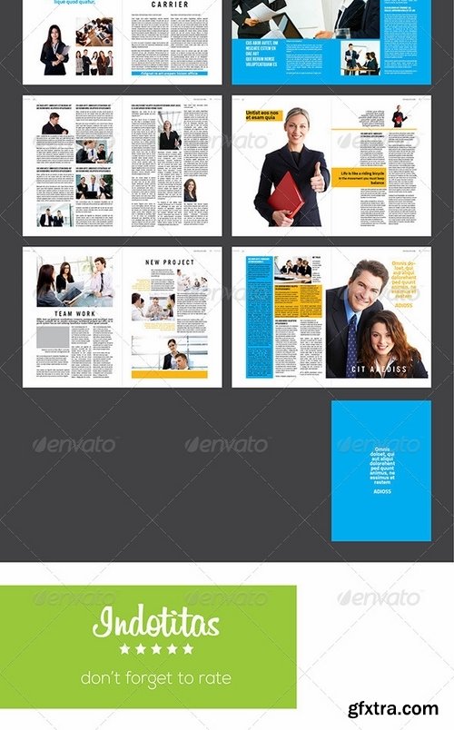 GraphicRiver - InDesign Magazine Template 7167667