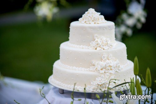 Wedding cake 3 - 6 UHQ JPEG