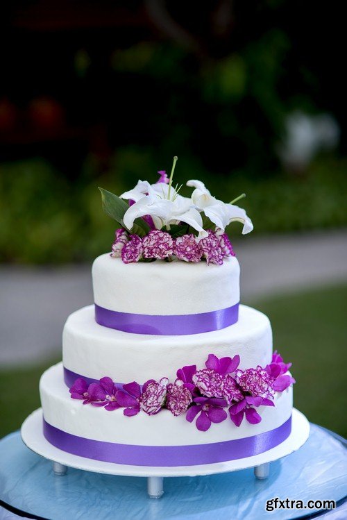 Wedding cake 3 - 6 UHQ JPEG